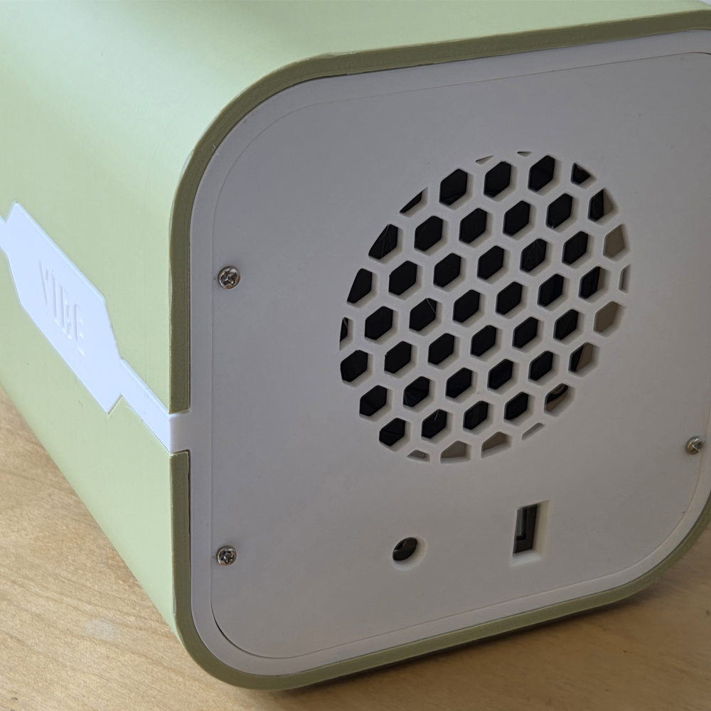 vibe rear of stereo view